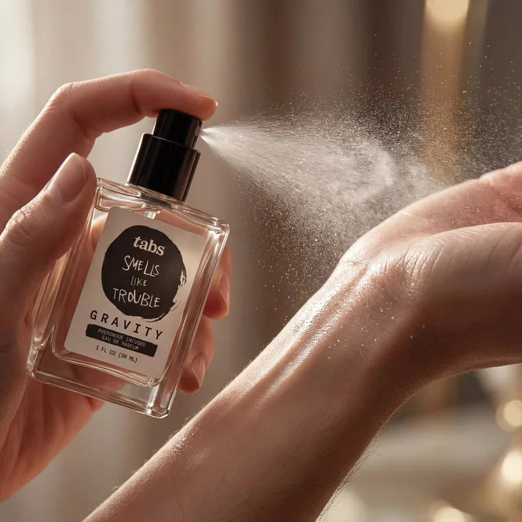 Spraying Gravity on pulse points
